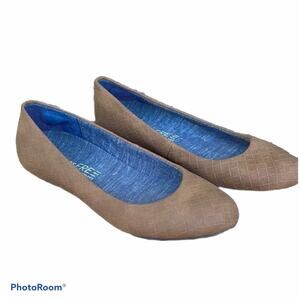 Dr. Scholl's Giorgie tan slip-on flat shoes size 6.5